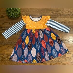 Penelope Plumm Long Sleeve Dress Sz 5